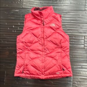 The North Face Women's Pink Puffer Vest